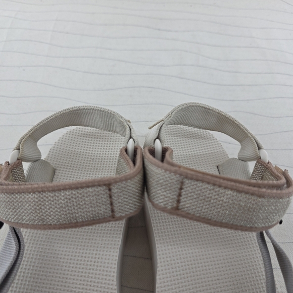 Teva Women Flatform Universal Karina Macaroon Mult Platform Sandals 1125652 Sz 8 - Picture 4 of 12